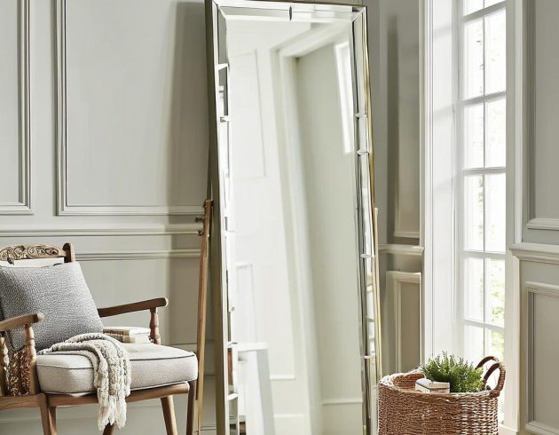 decorative full-length mirror