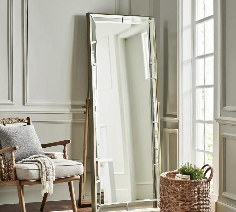 decorative full-length mirror