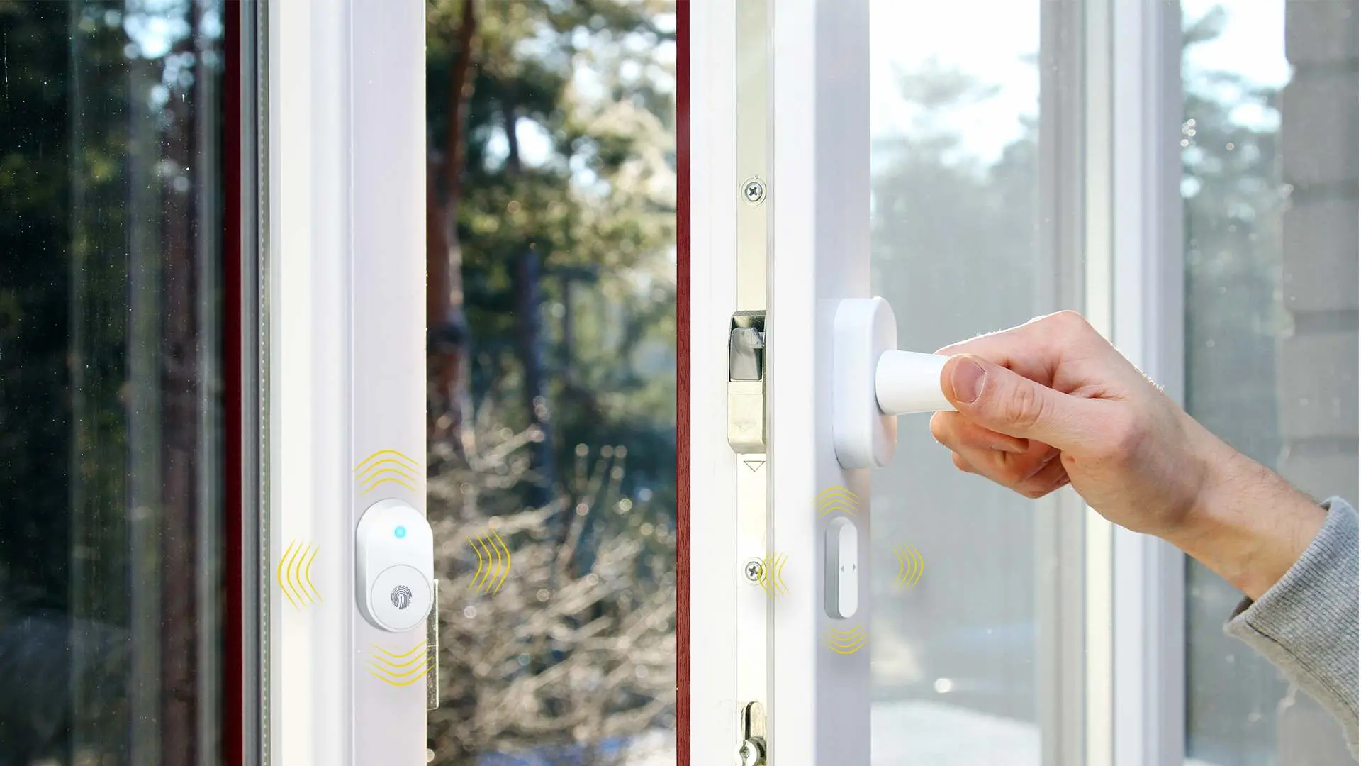 wireless door window sensor