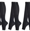 zipper compression socks